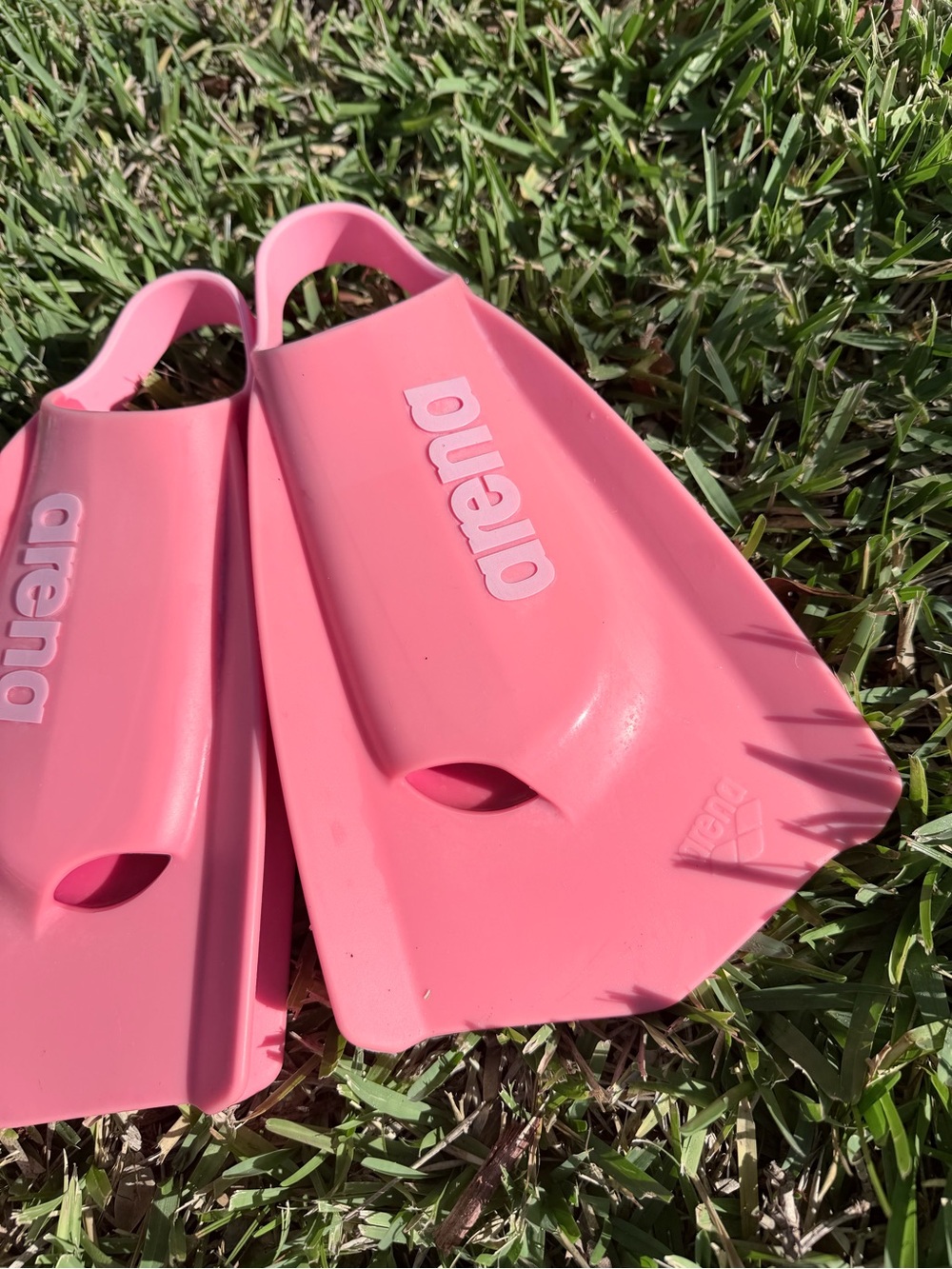Arena Women's Pink Fins Swim Training Size 7.5-9 USA - Picture 2 of 10